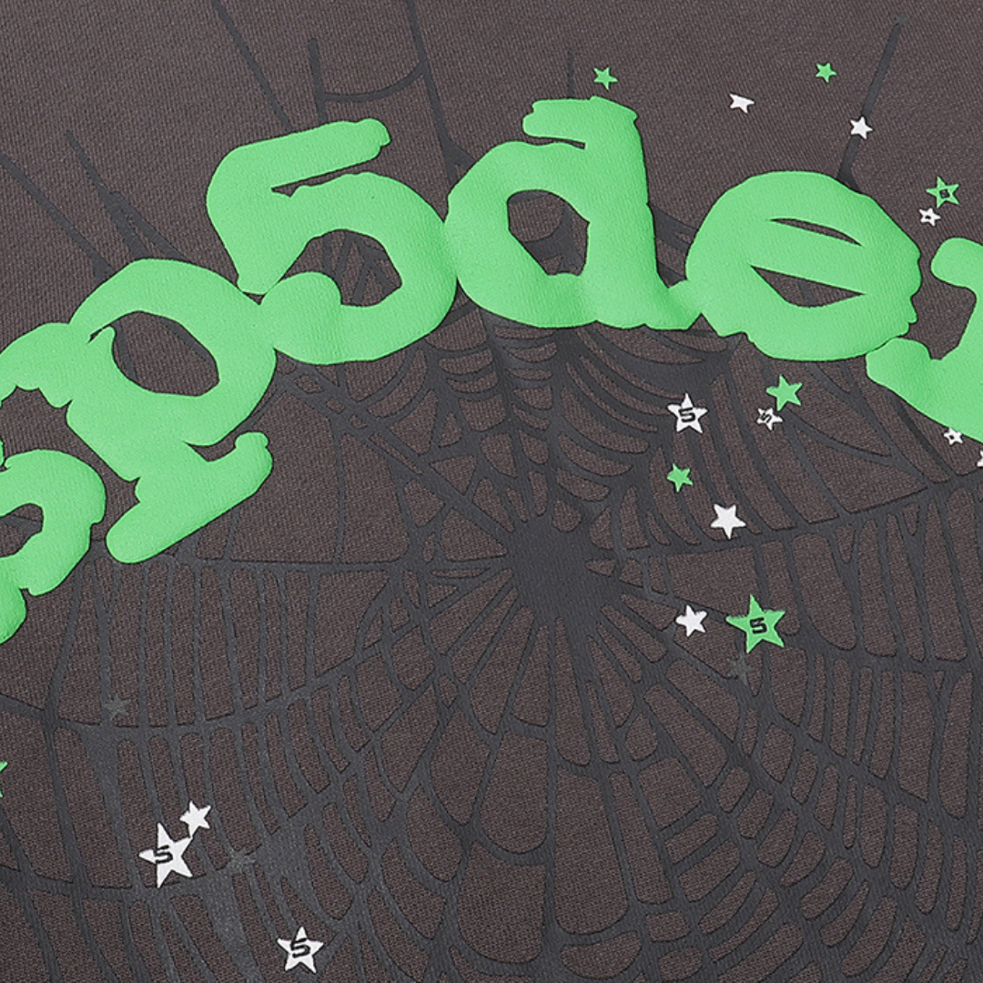 Conjunto Sp5der Estrellas Verde