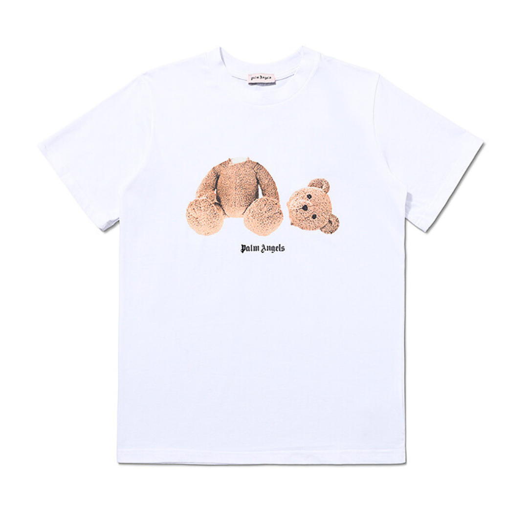 Camiseta Palm Angels Negro Blanco Negro Gris Teddy