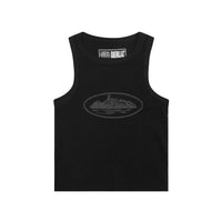 Alcatraz Triple Black Tank Top