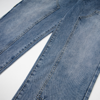 Monogram Jeans Lavado Claro Roturas
