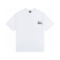 Camiseta Stussy Blanco Blanco Cubos