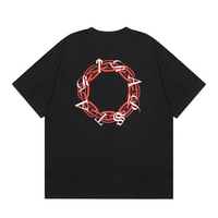 Camiseta Trapstar Negro/Rojo