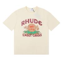 Camiseta Rh*de Beige Cremas Rhude 2
