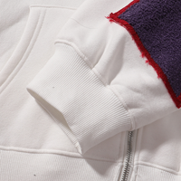 Buzo Supreme Blanco Etiquetas Tejidas