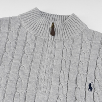 Camiseta Polo Ralph Lauren Gris Cable Negro