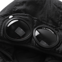 Monochromatic Jacket Negro Hoodie