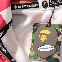 Bape Shark Hoodie Camo Rosa