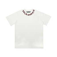 Camiseta Palm Angels Blanco Blanco Rojo Palm