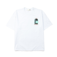 Casablanca Monogram T Shirt Blanco Arco 2
