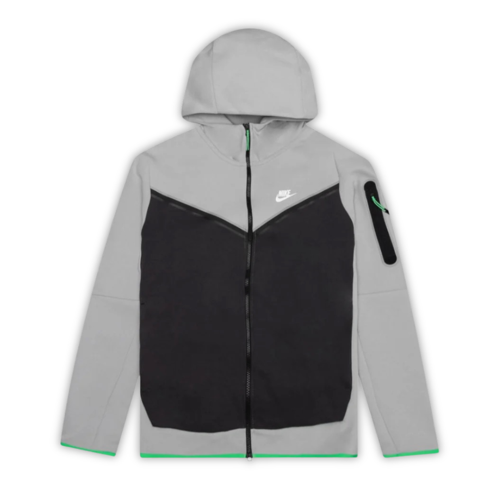 Tech Smoke Grey/Anthracite/Sail Full-Zip Hoodie · Nova Neta · Nova Neta