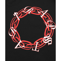Camiseta Trapstar Negro/Rojo