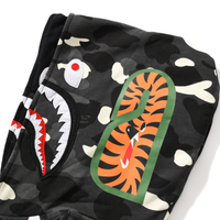Bape Zip Hoodie Camo Negro 3