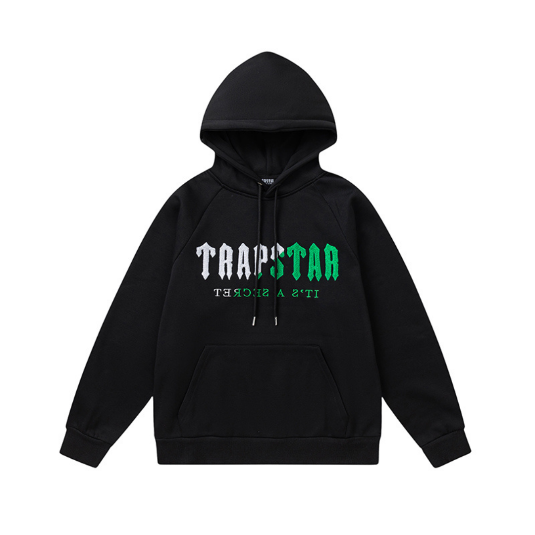 Decoded 2.0 Hooded Black Green Tracksuit · Trapstar · Nova Neta
