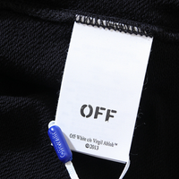 Off-White Off-W Monogram Zip Hoodie Café Con Negro
