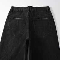 Purple Black Diamonds Jeans Estrellas Blanco Negro