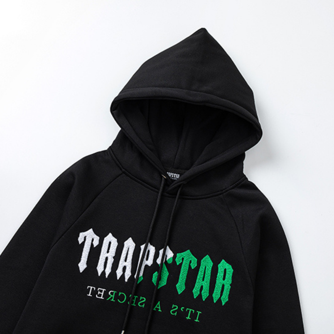 Conjunto Trapstar Negro Verde