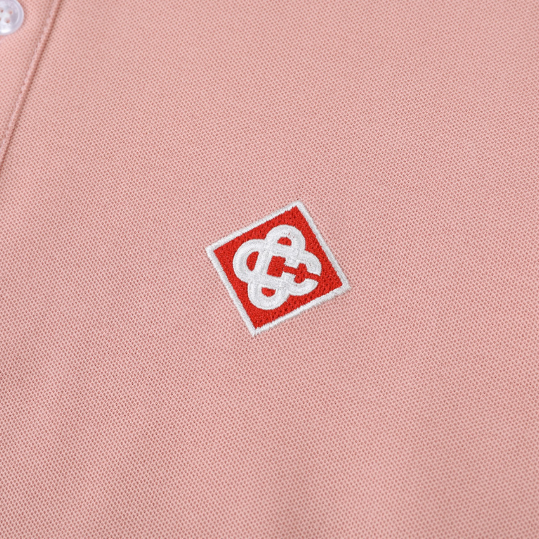 Casablanca Monogram T Shirt Rosa