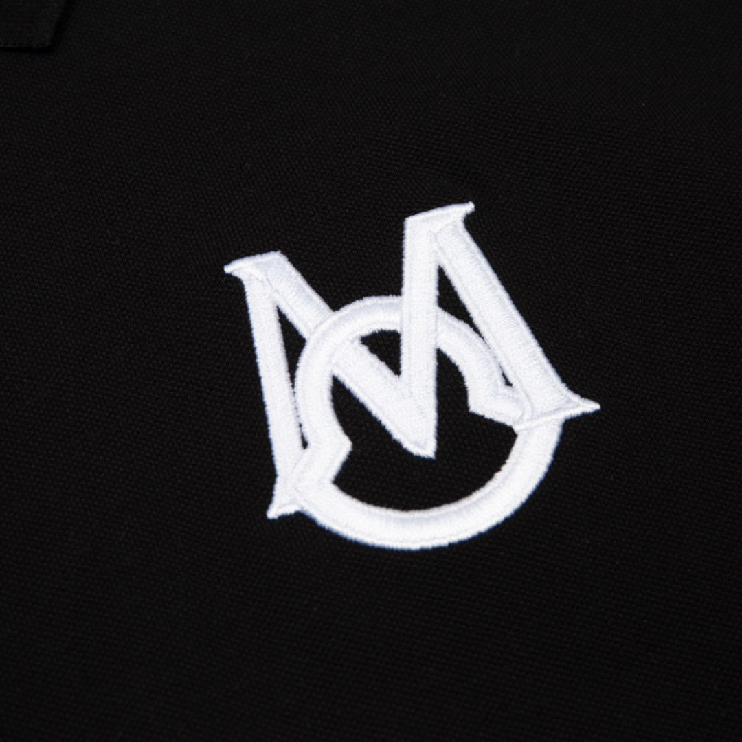 Louis Vuitton Monogram Polo - Negro Negro Blanco