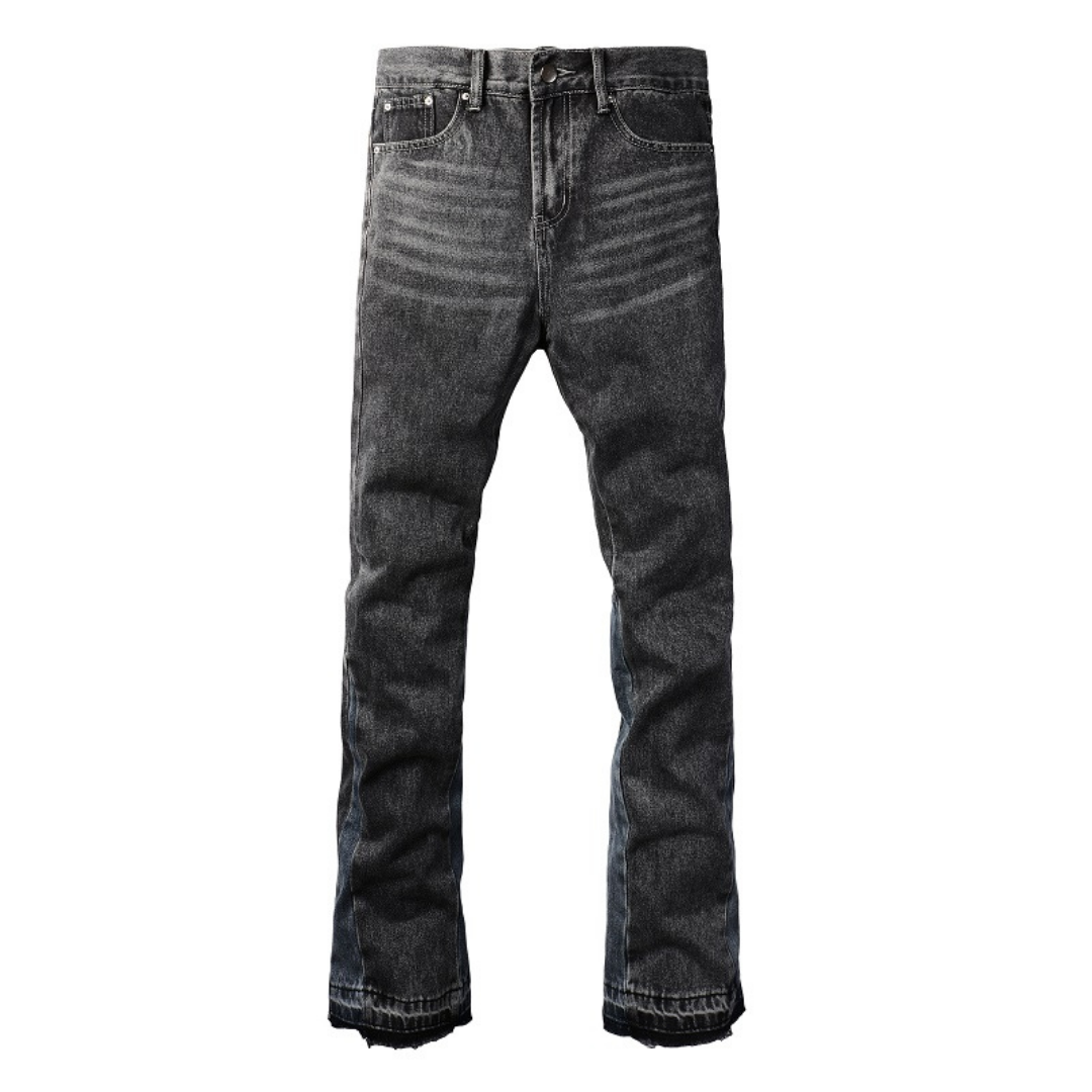 Amr Flared Jeans Gris