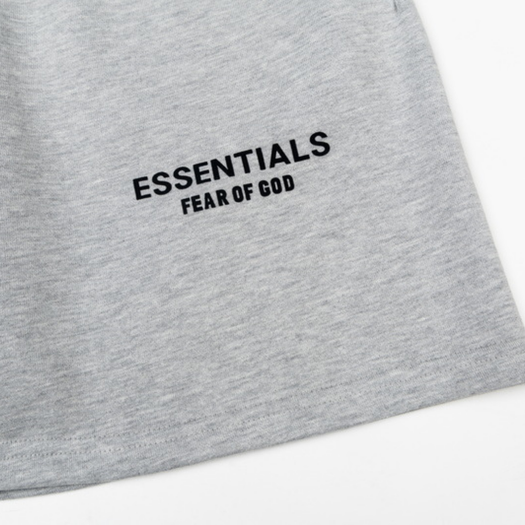 Essentials Short Set Estrellas Negro Blanco