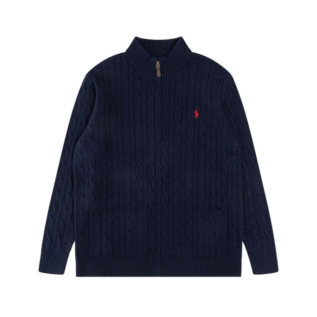 Polo Full Zip Sweater · Nova Neta · Nova Neta