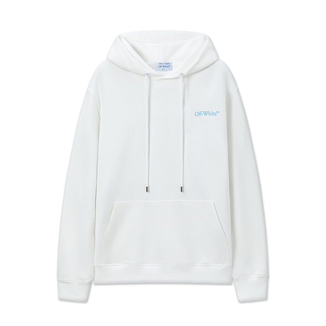 Off-White Off-W Monogram Hoodie - Blanco Blanco