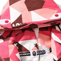 Bape Shark Hoodie Camo Rosa