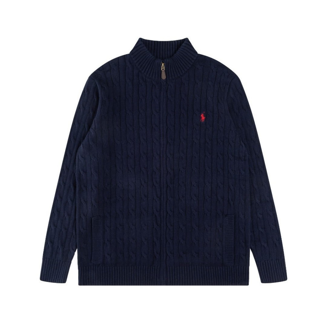 Polo Full Zip Sweater · Nova Neta · Nova Neta