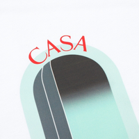 Casablanca Monogram T Shirt Blanco Arco 2
