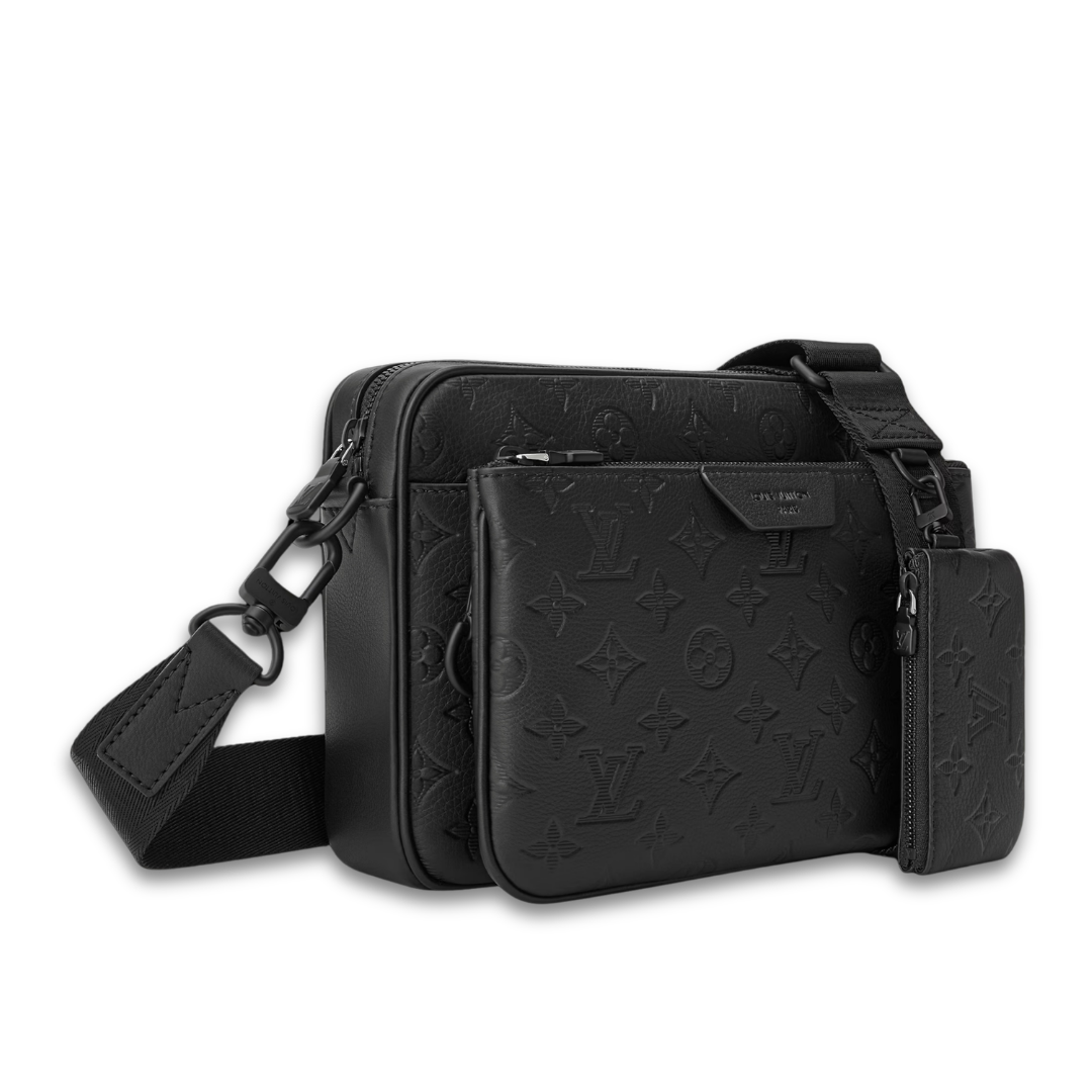 Messenger Trio Bag Monograma Negro 2