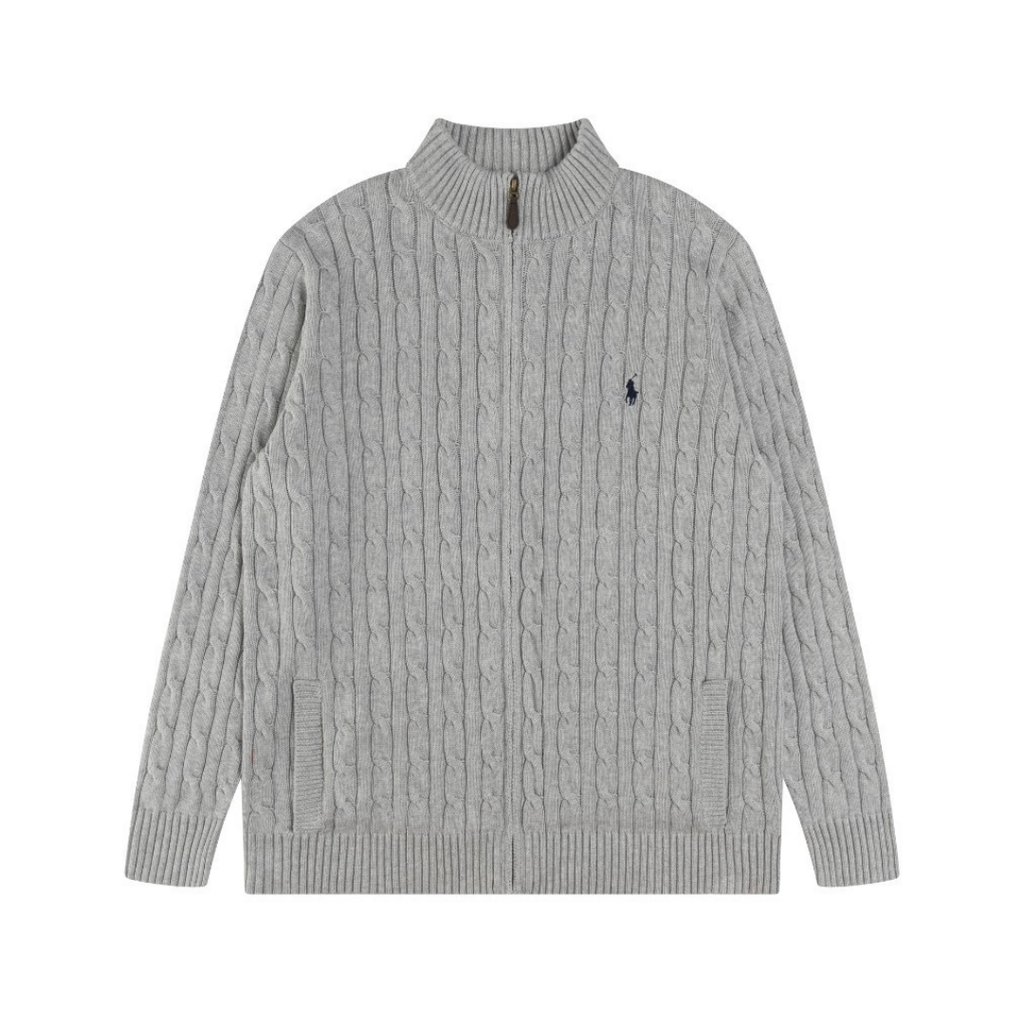 Polo Full Zip Sweater · Nova Neta · Nova Neta