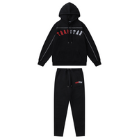 Conjunto Trapstar Negro/Rojo Negro Rojo 2