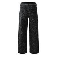 Purple Black Diamonds Jeans Estrellas Negro Blanco