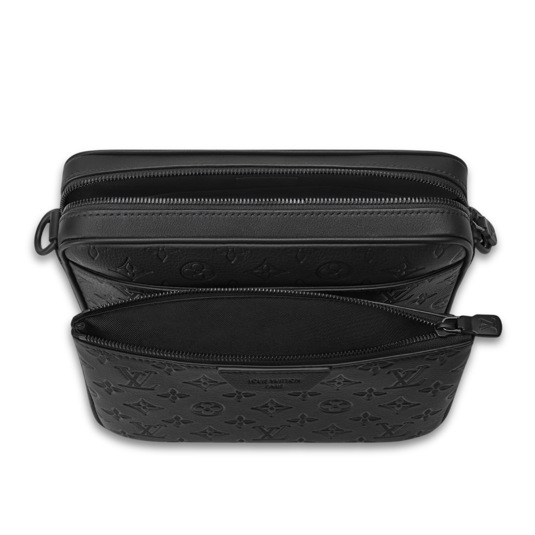 Messenger Trio Bag Monograma Negro 2