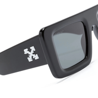 Off-W Sunglasses Negro Cuadrado