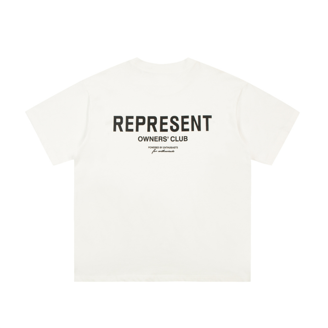 Camiseta Represent Negro Negro Represent