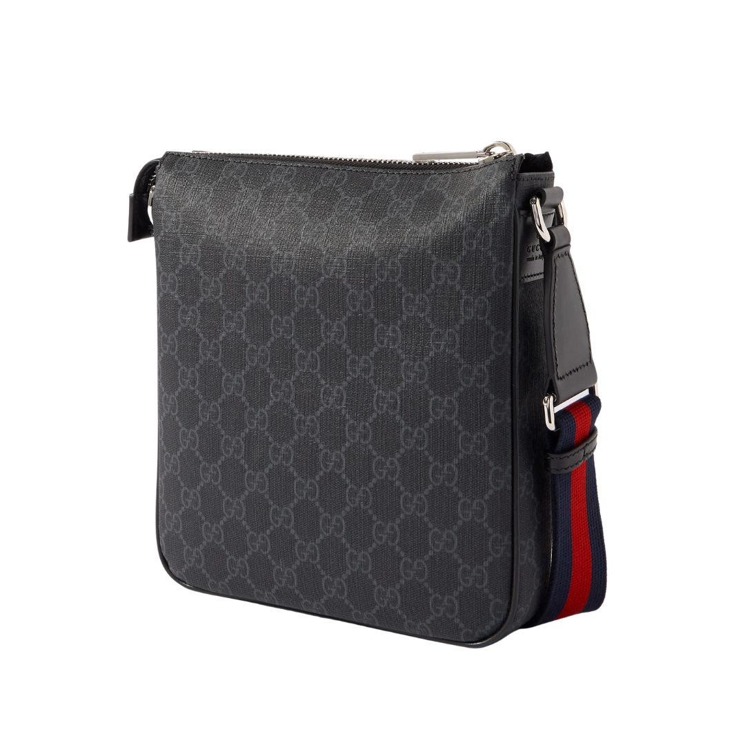 Messenger Bag Negro Monograma