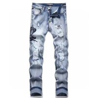 Amr Black Snake Jeans Negro 2