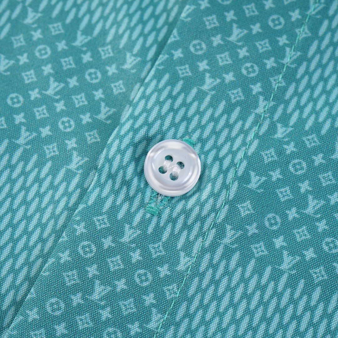 Monogram Short Set Camo Azul