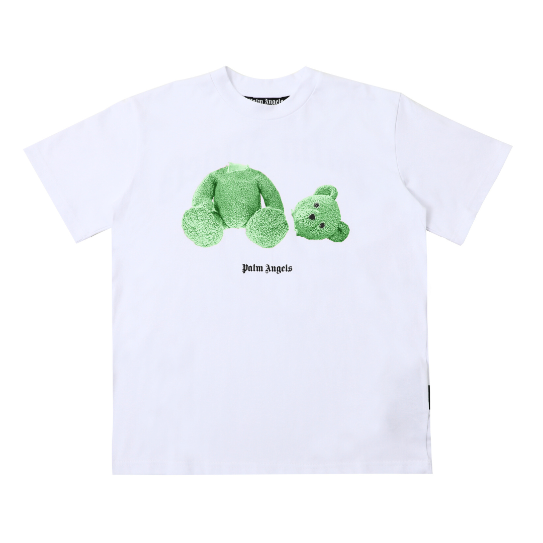 Palm Angels Palm Bear T-shirt - Blanco Blanco