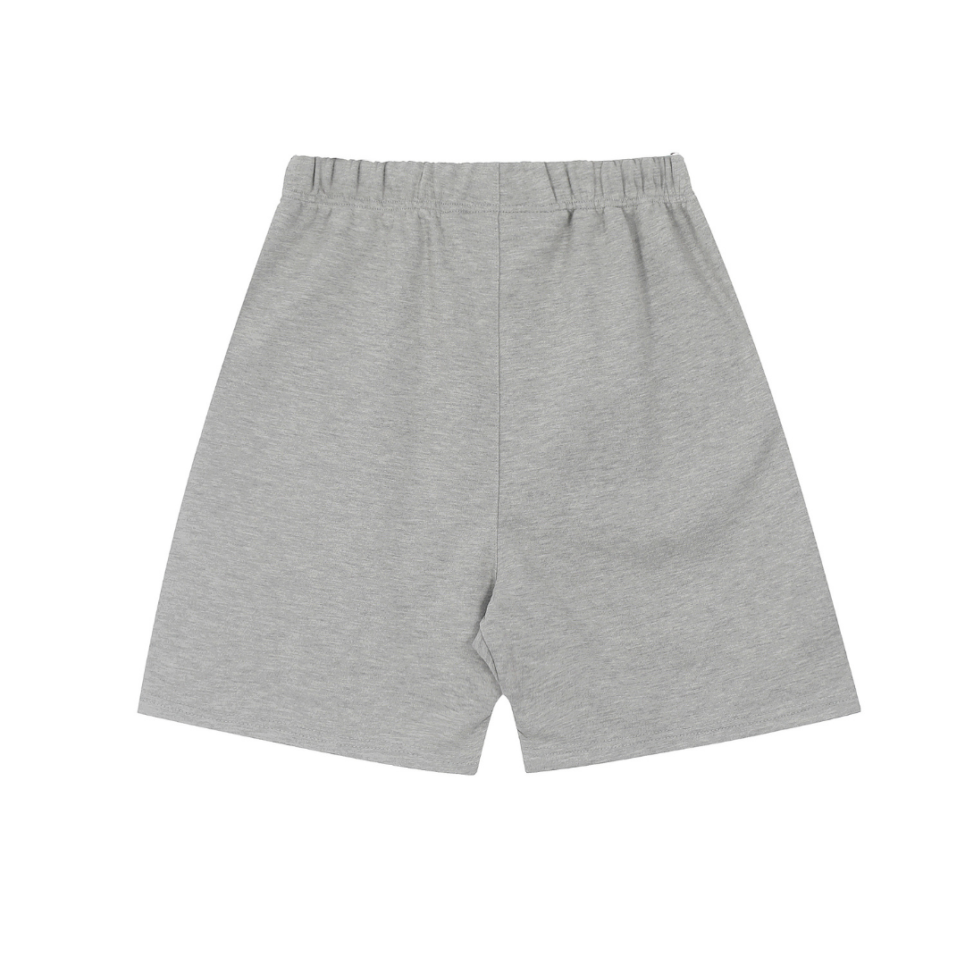 Essentials Shorts Grises Cuadros