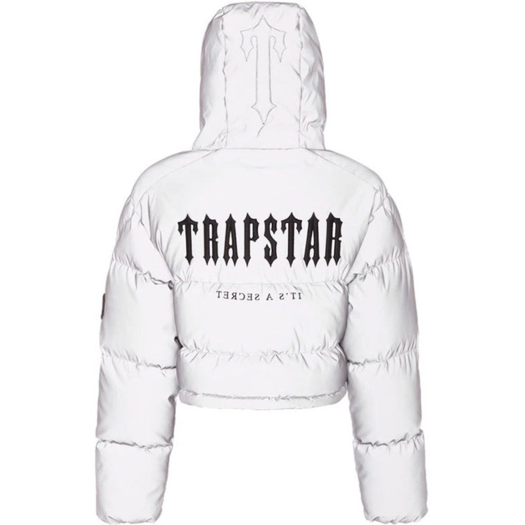 Women Decoded 2.0 Hooded Grey Reflective Jacket · Trapstar · Nova Neta