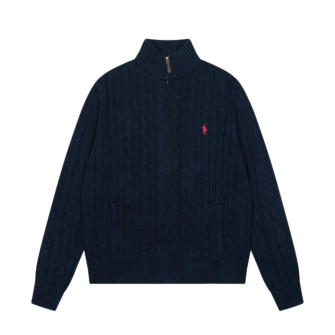 Camiseta Polo Ralph Lauren Azul Marino Cable Negro Azul Rojo