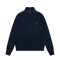 Camiseta Polo Ralph Lauren Azul Marino Cable Negro Azul Rojo
