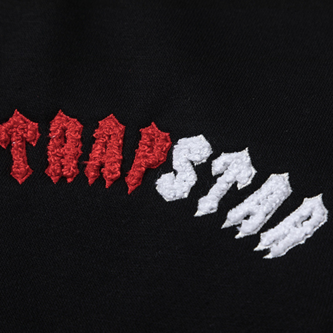 Conjunto Trapstar Negro/Rojo Negro Rojo 2