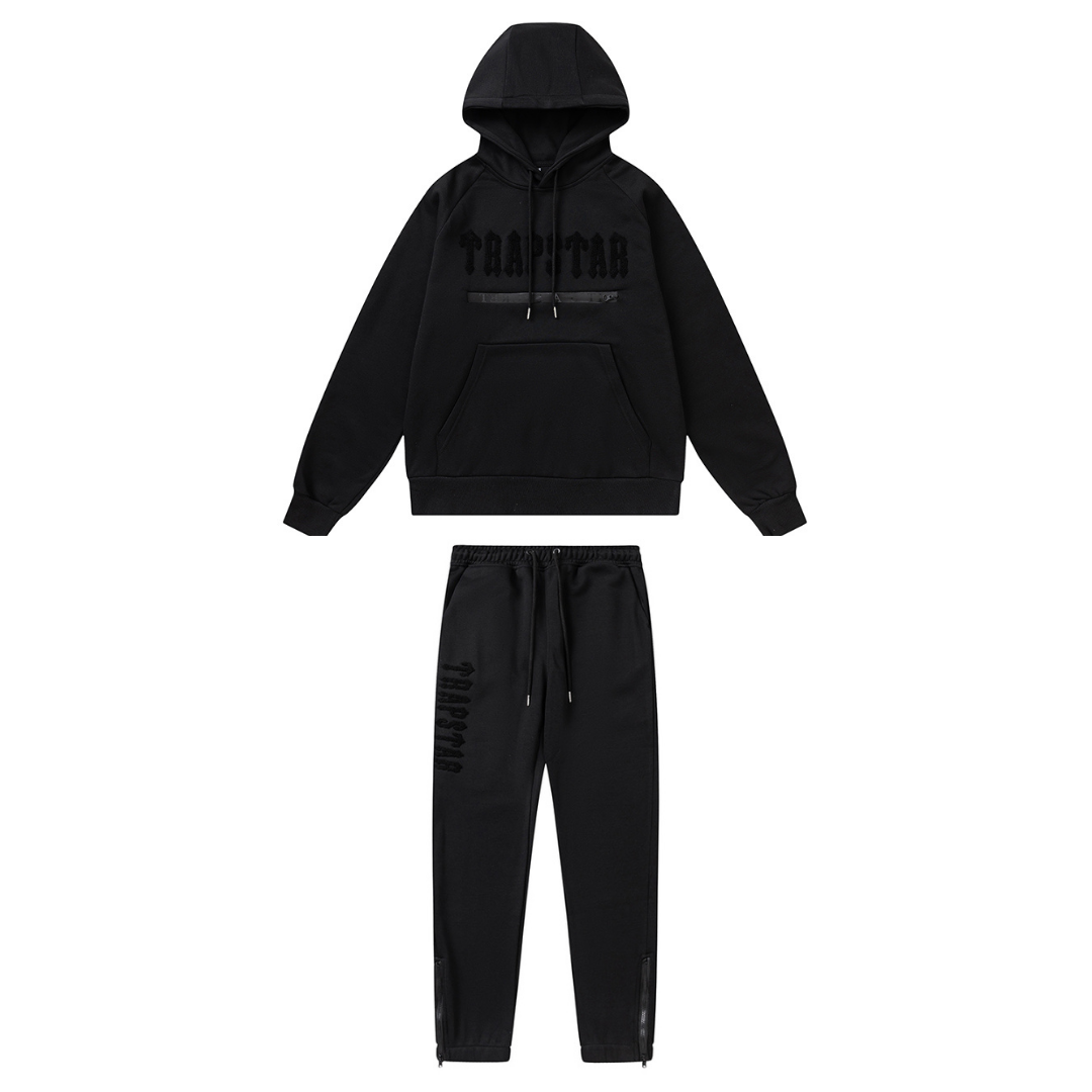 Decoded 2.0 Hooded Triple Black Tracksuit · Trapstar · Nova Neta