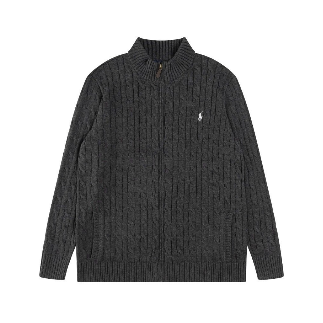 Polo Full Zip Sweater · Nova Neta · Nova Neta