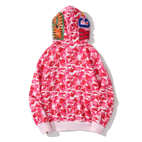 Bape Zip Hoodie Camo Rosa 5