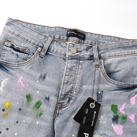 Pantalon Purple Brand Estrellas Rosa