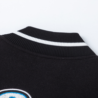Off-White Off-W Varsity Jacket Negro Blanco